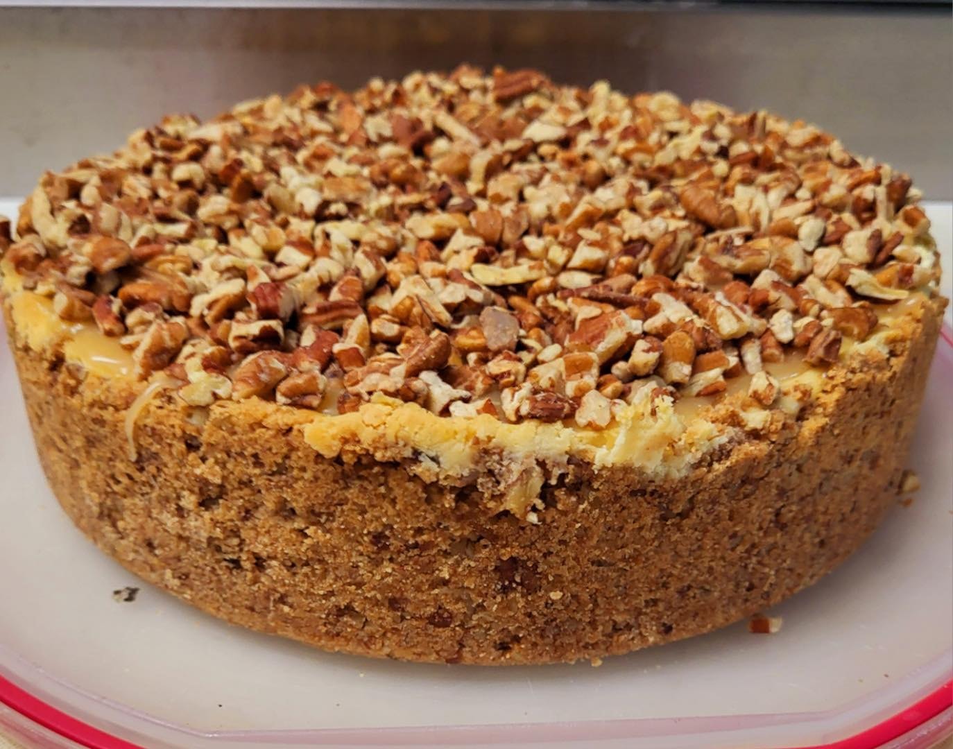 Pecan caramel cheesecake at Brown Baer